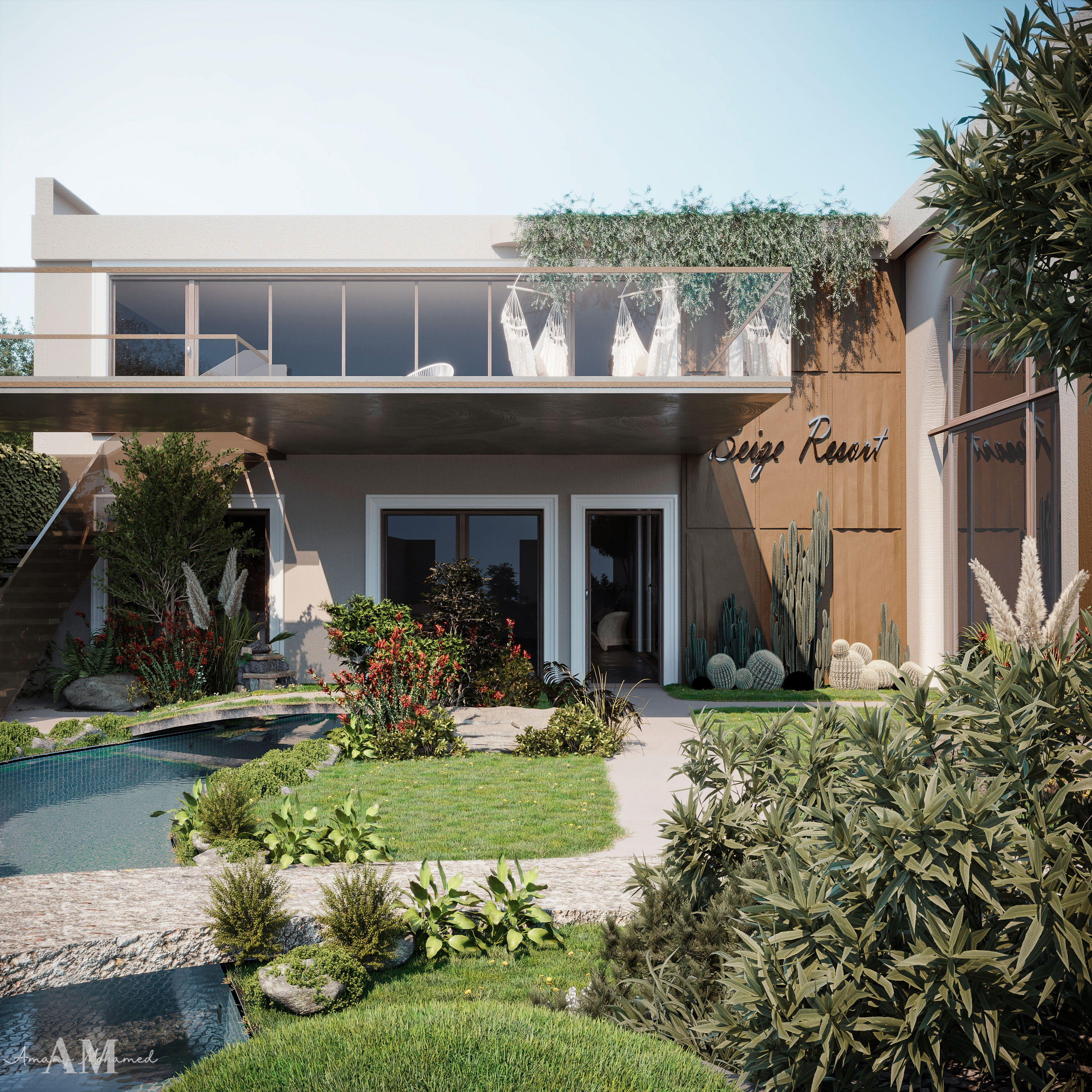 Beige Resort Design-5