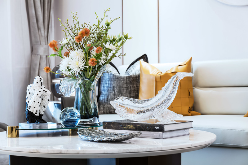 福建莆田璞悦风华110户型样板房 | 现代简约融入海洋元素-14