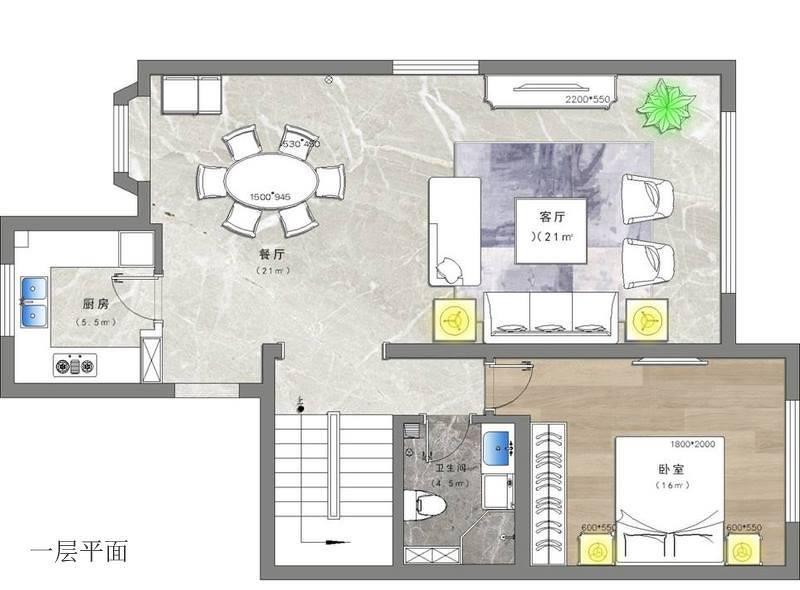 天津尚层装饰-- 星河时代 260 平米混搭风格别墅设计案例-14