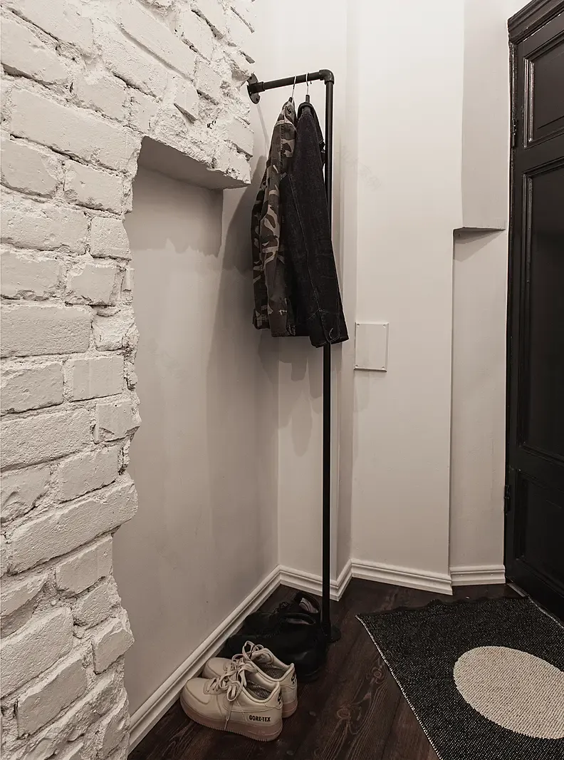 "瑞典 23m2 小户型公寓的纽约风设计"-10