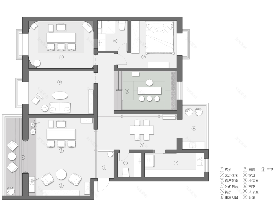 億里小筑茶室丨中国西安丨山集设计-59