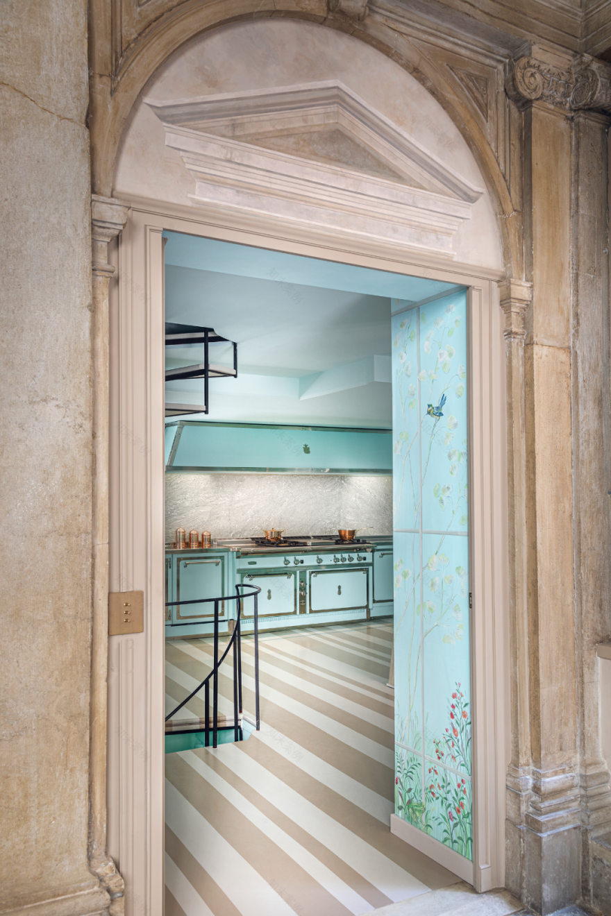 威尼斯古宅中的艺术厨房丨意大利丨Officine Gullo-16