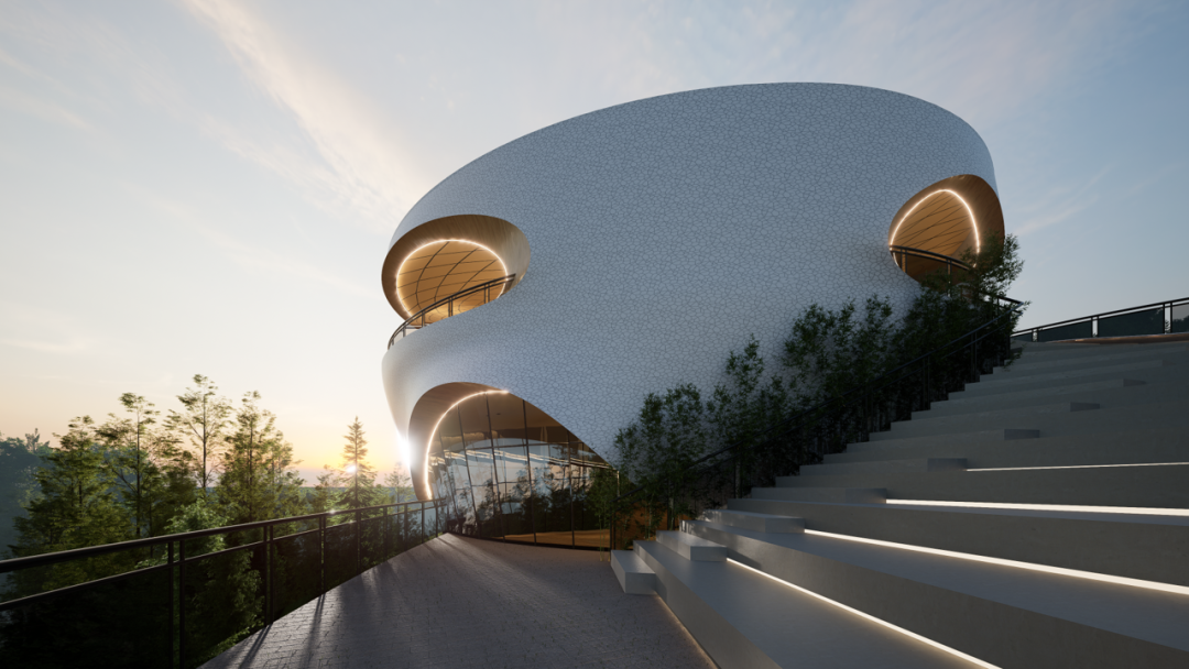 蓥华山惊现“古蜀之眼”，360°沉浸式观日出，预计10月完工-15