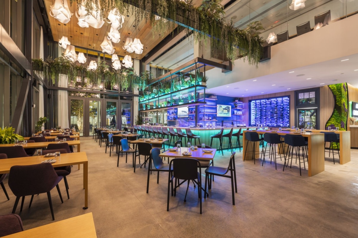 玻璃屋厨房 · 展示可持续美食的未来餐厅丨美国丨Phase Zero Design-19