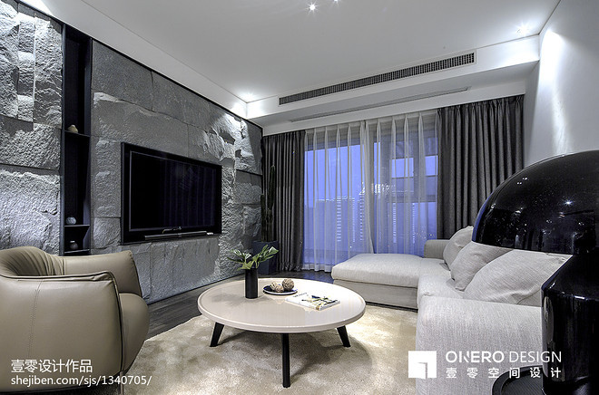 三居150平米装修案例(武汉壹零空间设计观自在)-17