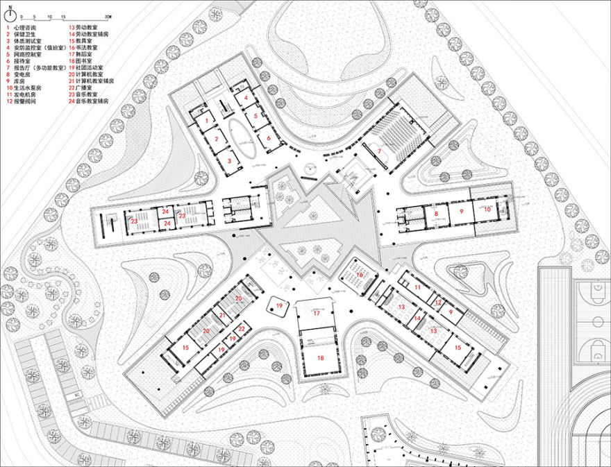 云南省思茅第一小学古城校区丨中国普洱丨华南理工大学建筑设计研究院有限公司-49