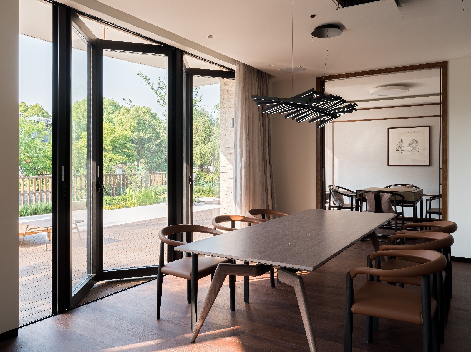 上海 376㎡树屋别墅 | VCDesign 融入自然，打造室内外一体化空间-19