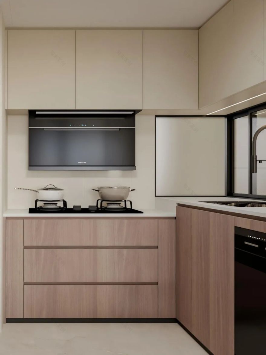 115㎡现代简约家|极致收纳与温暖氛围的完美融合-46