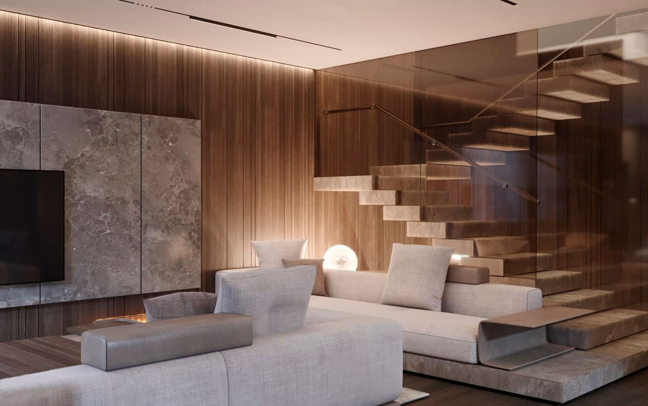 560㎡大宅设计，低调奢华!-4