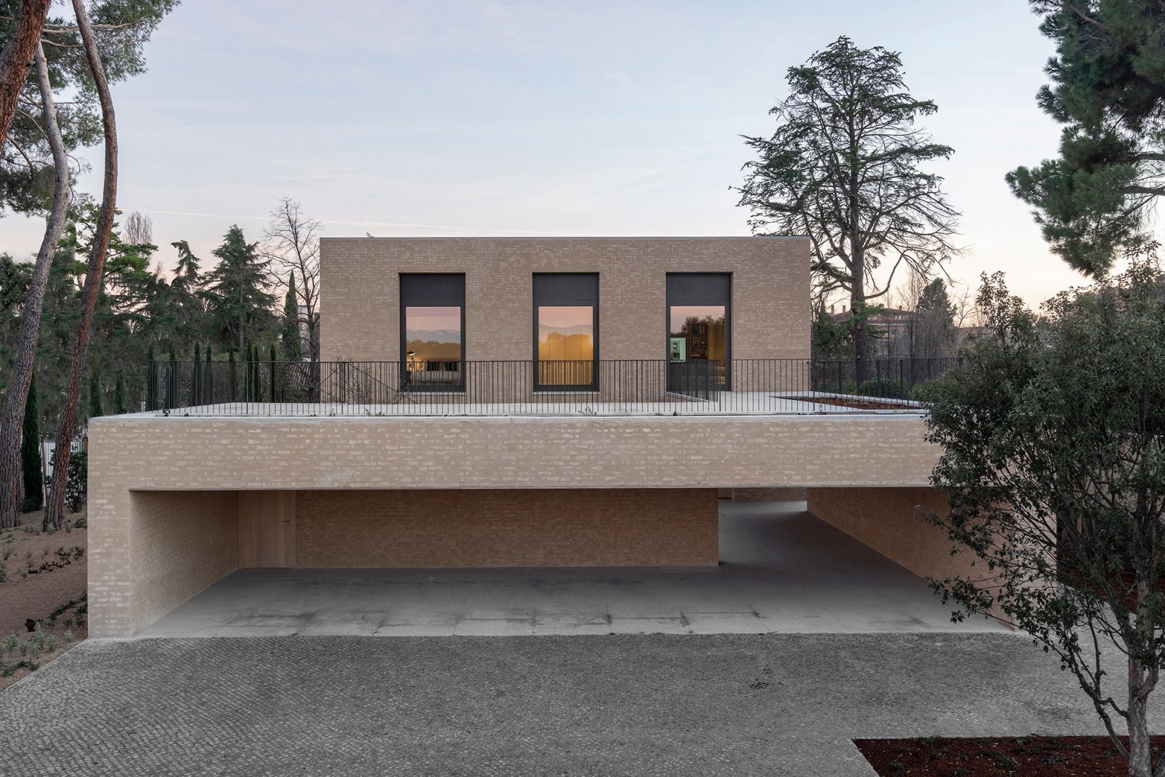 马德里Aravaca砖砌住宅丨西班牙马德里丨Tuñón y Albornoz arquitectos-34