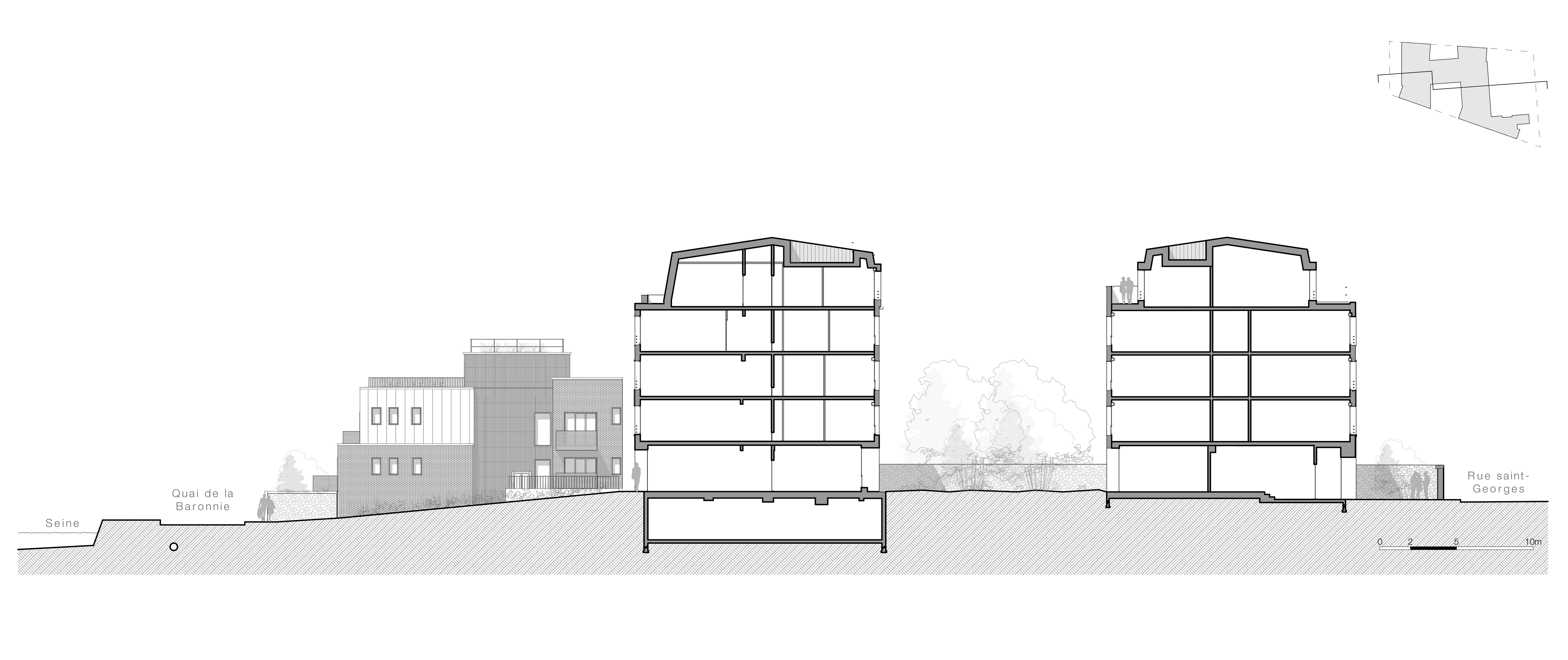 巴黎塞纳河畔养老住宅丨法国巴黎丨Palissad-18