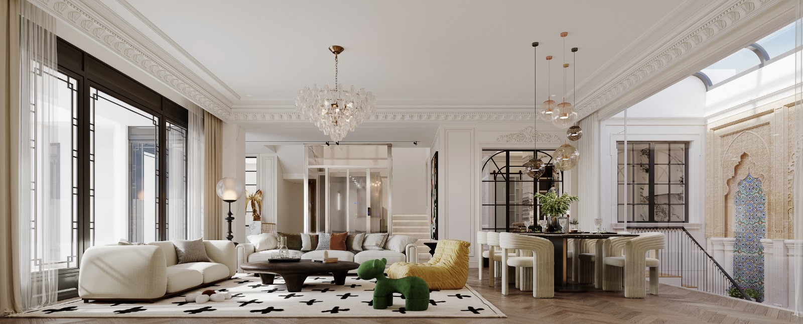 680 平别墅设计丨为而设计-19