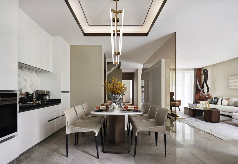 广州合景朗云花园别墅 | 山水之间的现代东方诗意-29