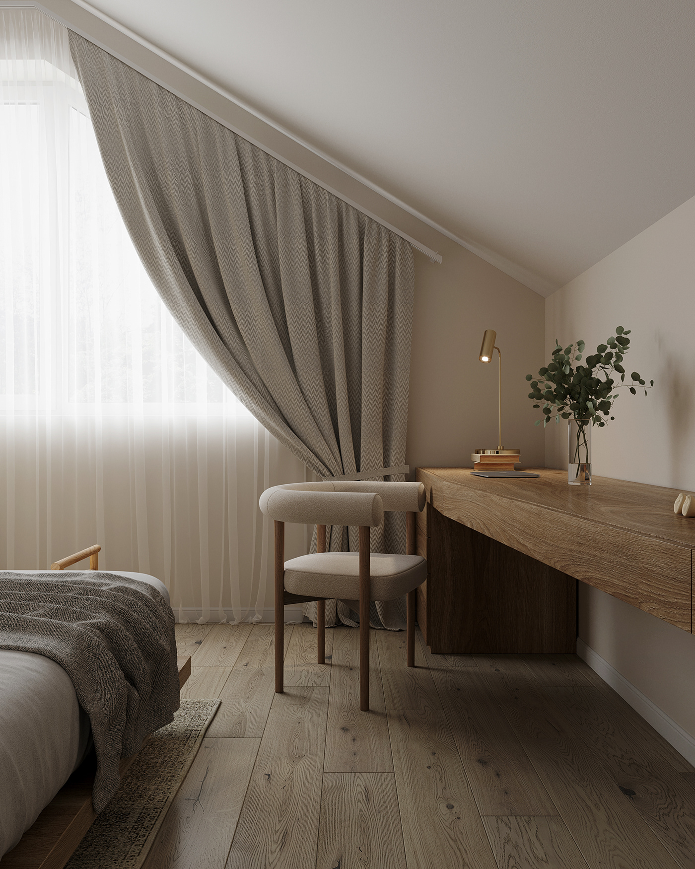 舒适温馨的卧室设计丨sheludkoalexandra-3