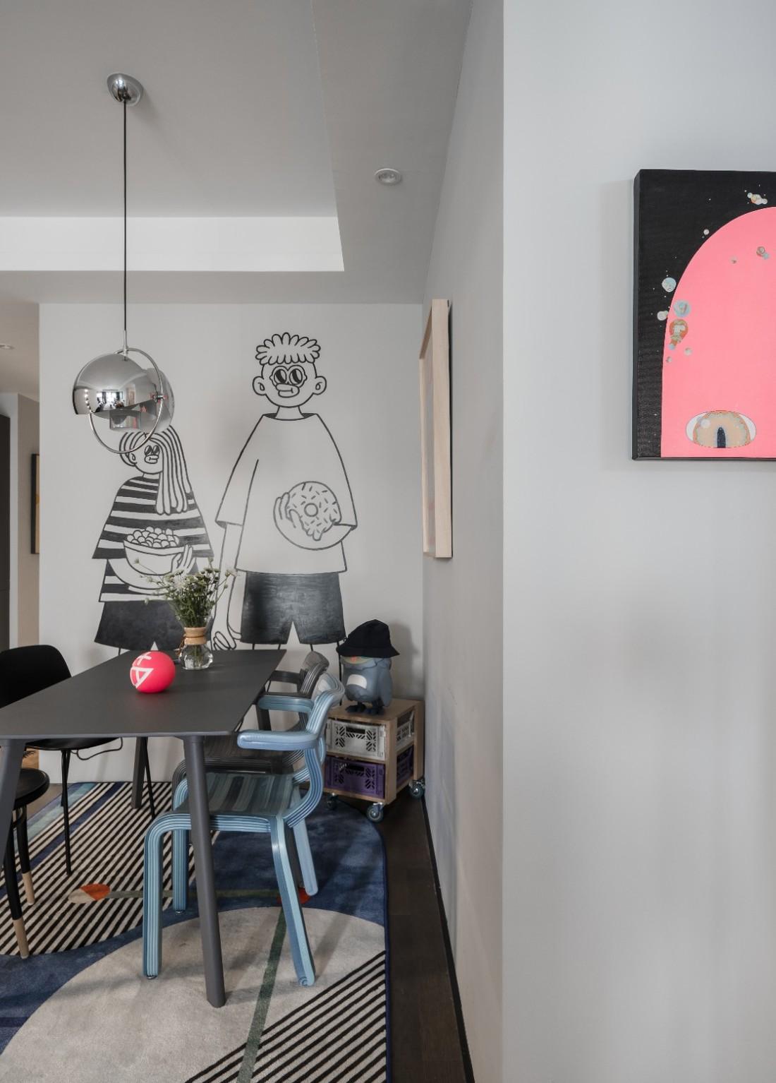 FF-DESIGN 潮牌便利店风家居设计,收纳与艺术完美融合-14