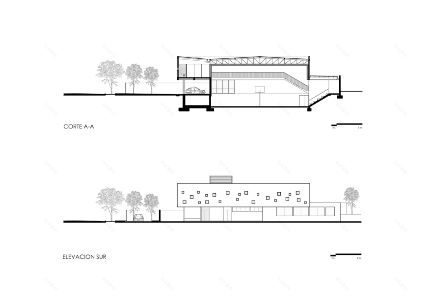 瑞士中学体育馆丨智利-13