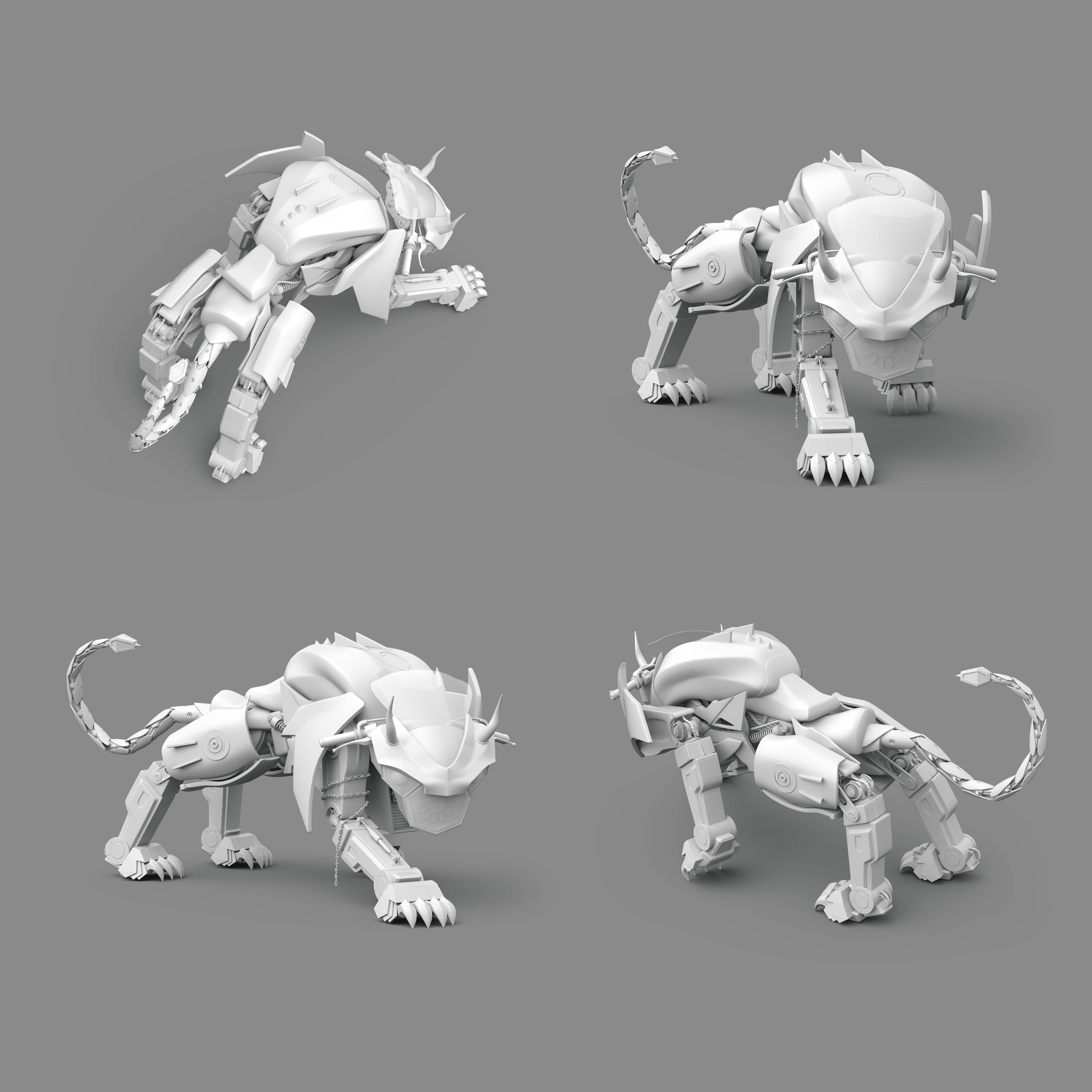 摩托机器人黑豹丨Alex Golden,Anastasia Potapova-8