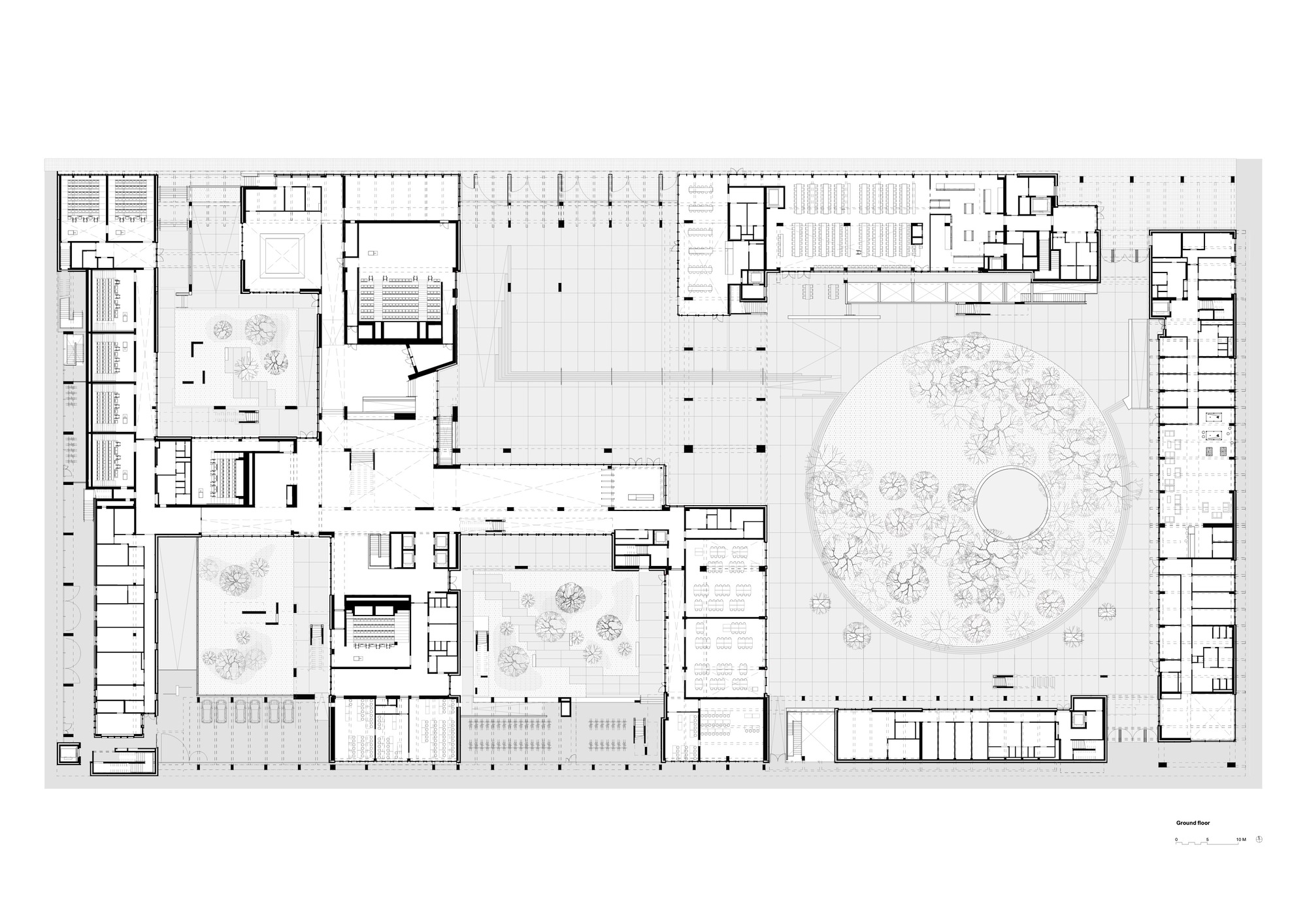 巴黎近郊 MinesTelecom 研究所丨法国巴黎丨Grafton Architects-3