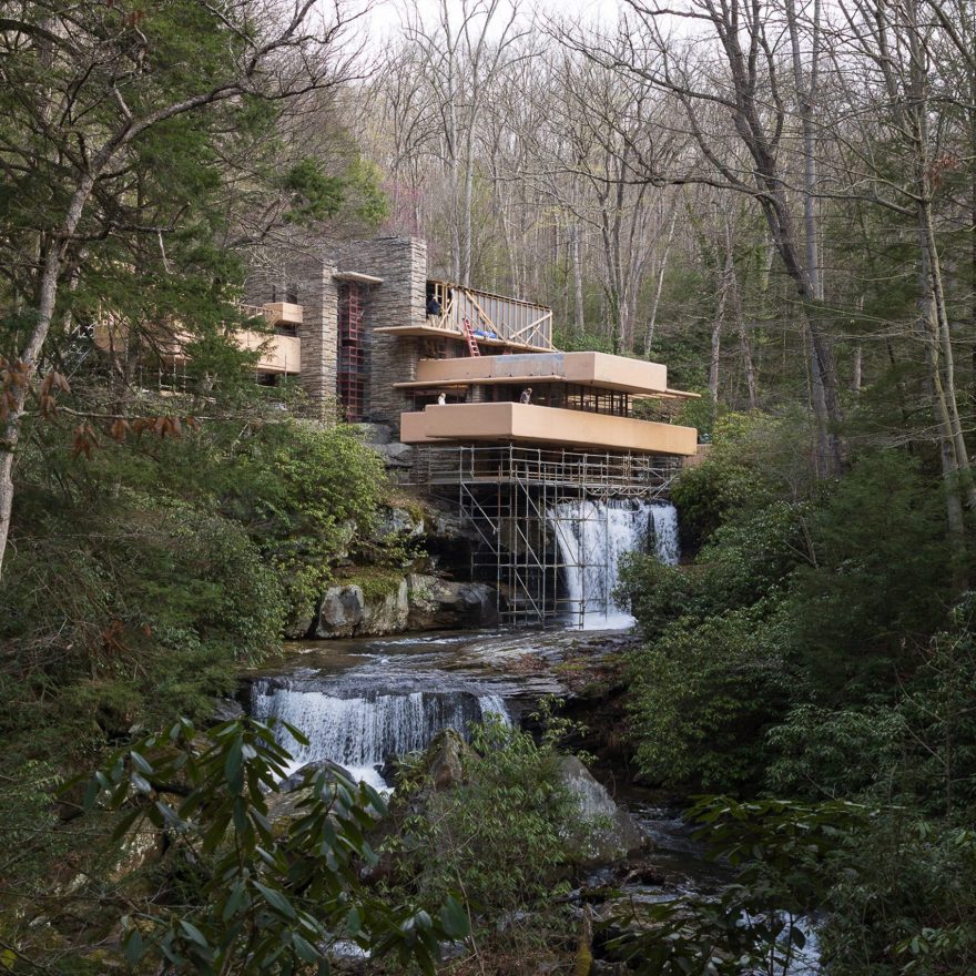 流水别墅丨美国宾夕法尼亚丨Frank Lloyd Wright-5