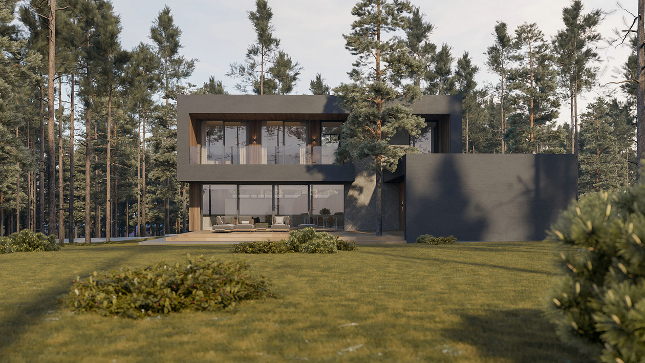 乡村别墅装修设计案例-21