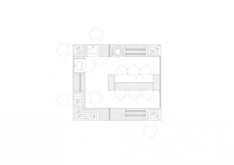 有趣的中岛珠宝展示柜台设计丨米尚丽零售设计网-31