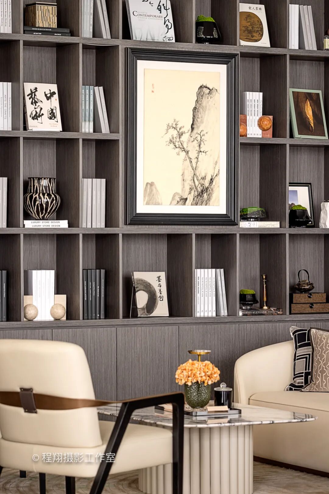 只此青绿，不负春光｜滨江·上品售楼处实景拍摄案例分享-2