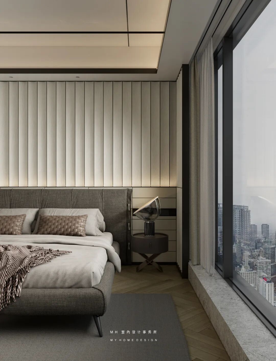 【首发】MH设计新作：诠释▏低奢精致平层豪宅-61