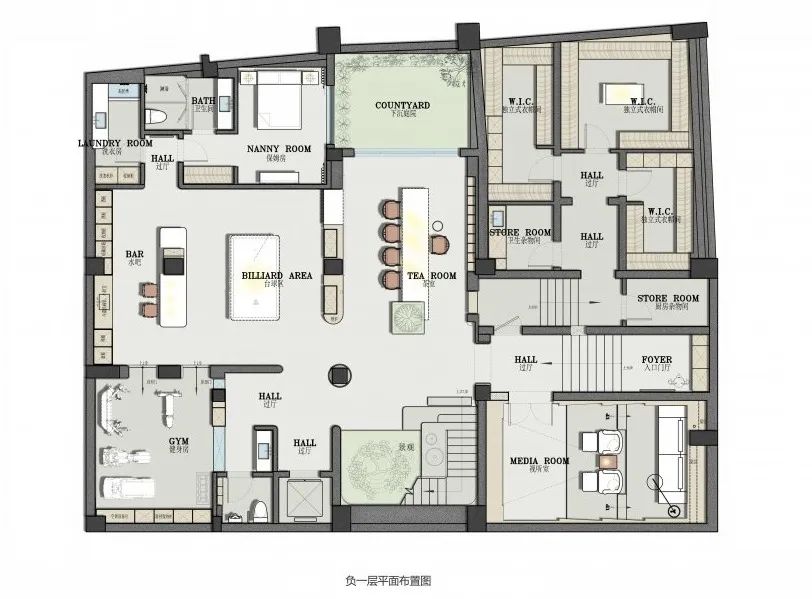 杭州侘寂风家庭住宅设计丨中国杭州丨G空间设计机构-12