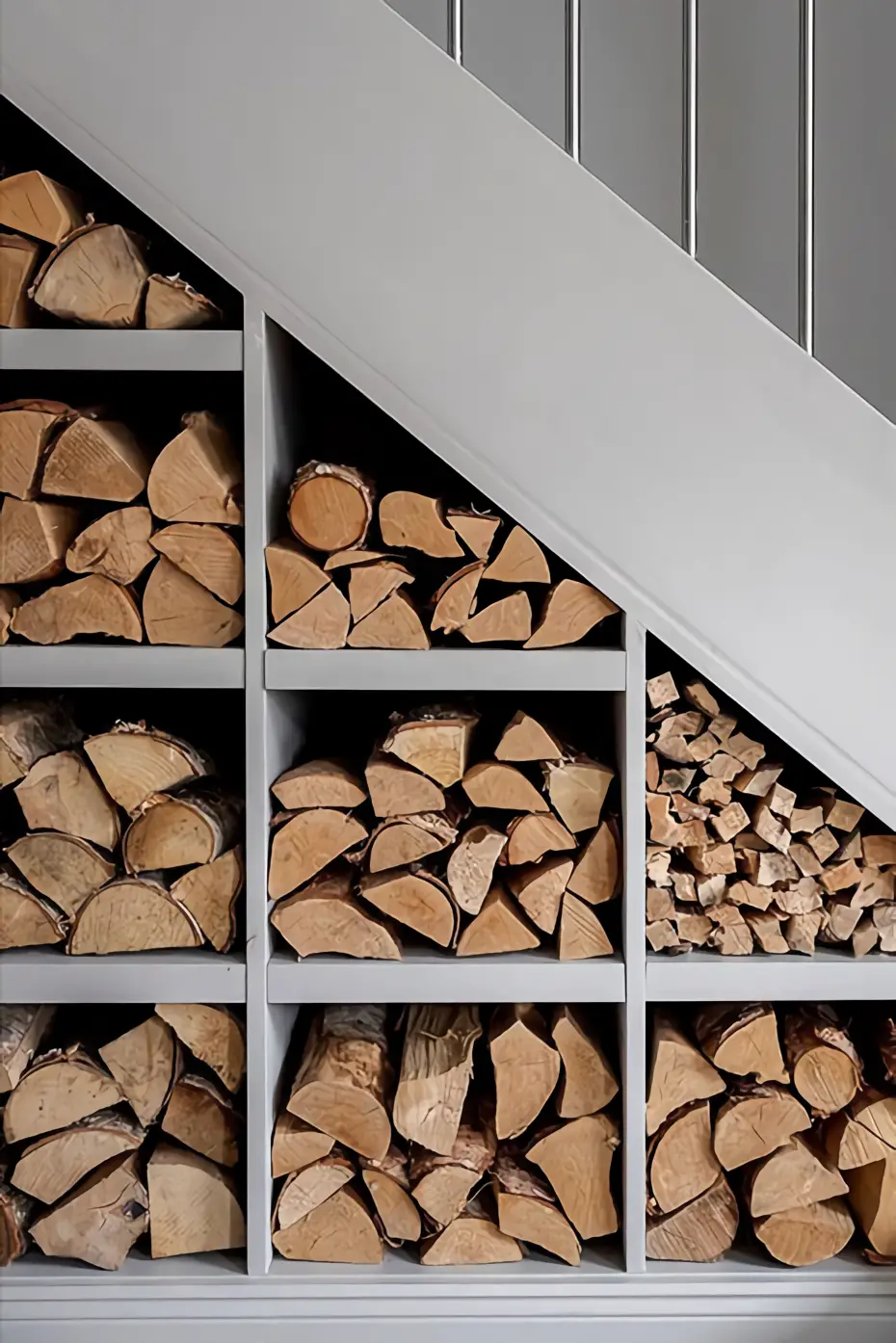 30 年代瑞典建筑中的温馨灰色家庭复式公寓-10