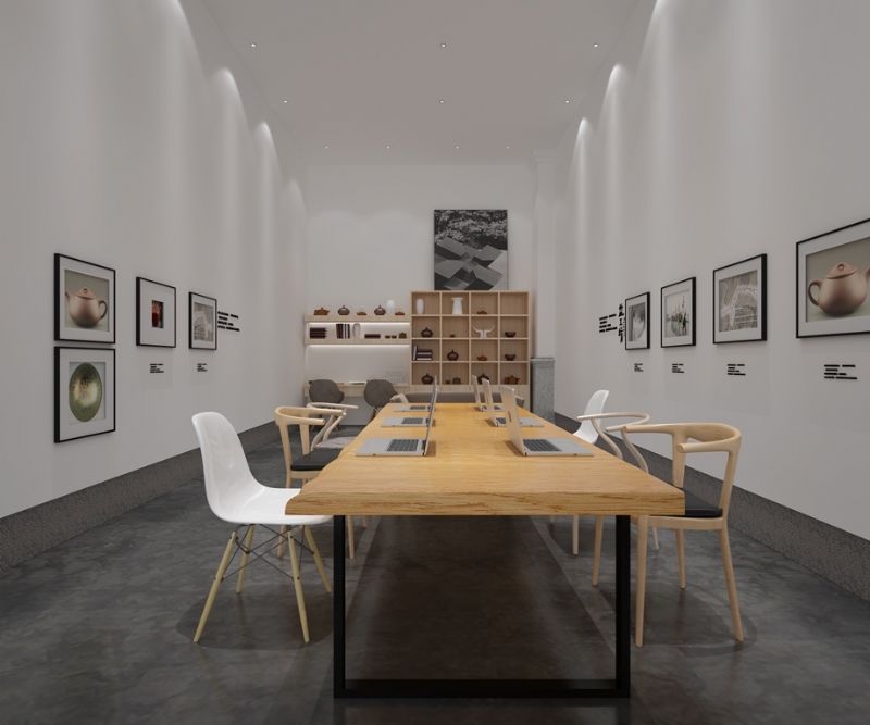 云南昆明原创设计 X茶企简约办公空间-6