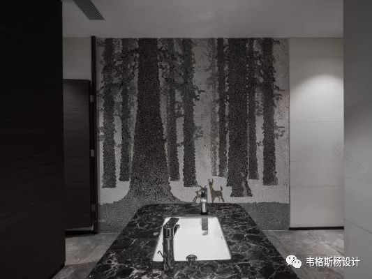 蓝郡公馆销售中心 | 简约纯粹,展现空间张力-22