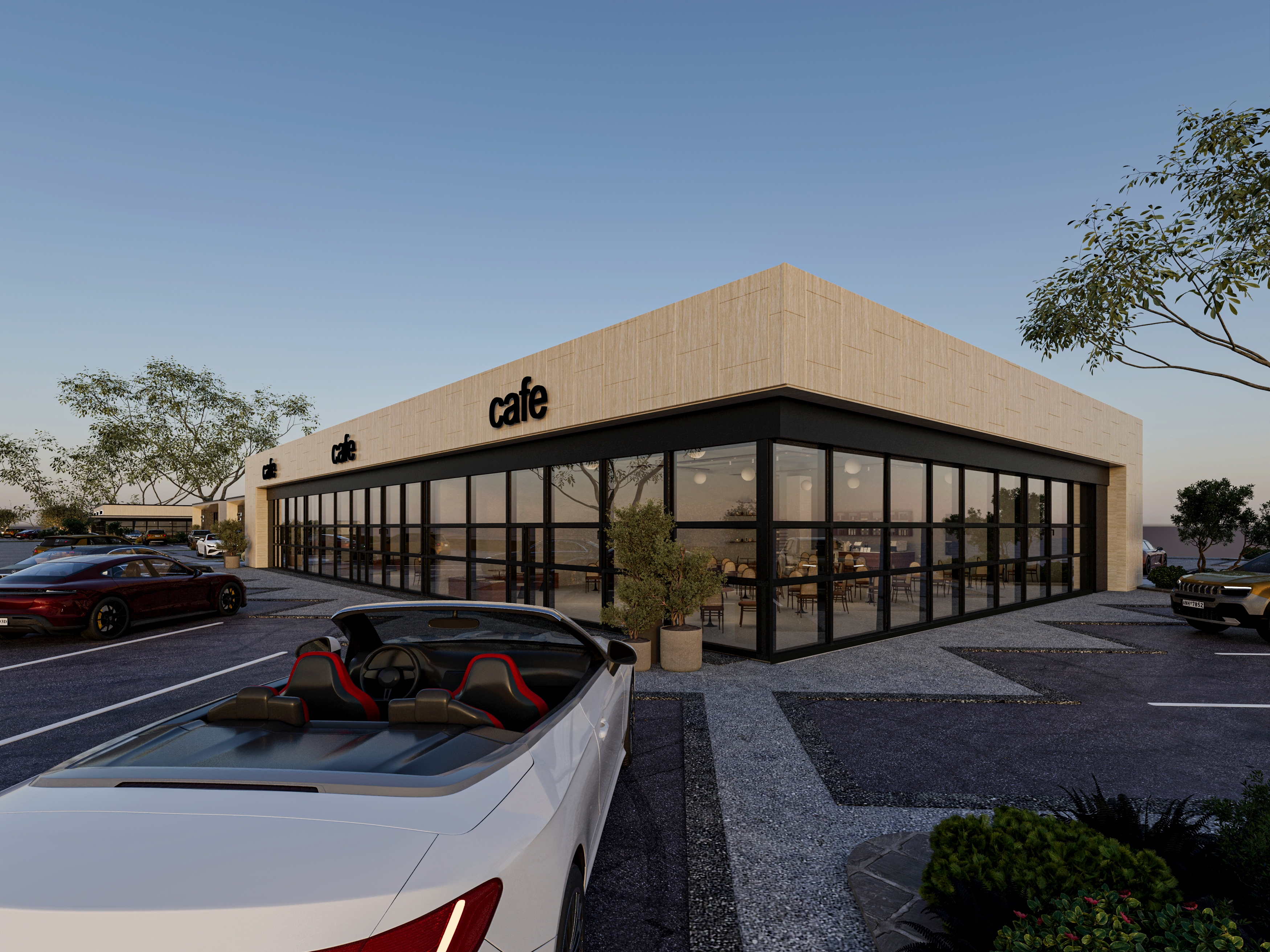 沙特阿拉伯开放式美食广场设计丨Tiraz咨询公司-8