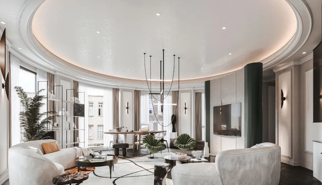 集境设计丨自然光演绎极致浪漫的艺术大宅-7