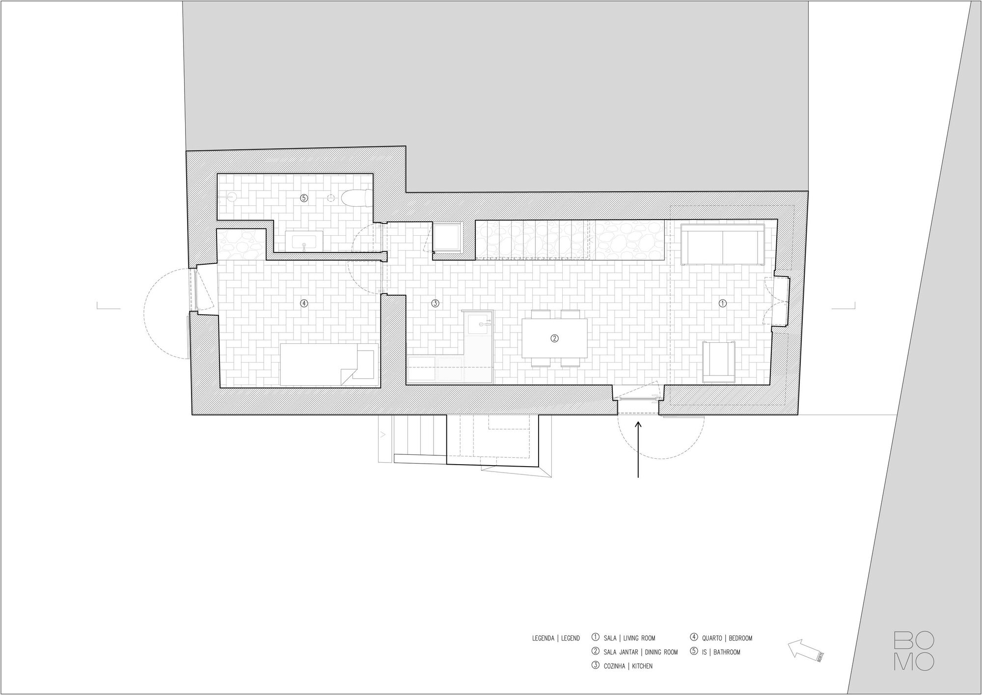 锡尔维斯的房子丨葡萄牙丨BOMO Arquitectos-16