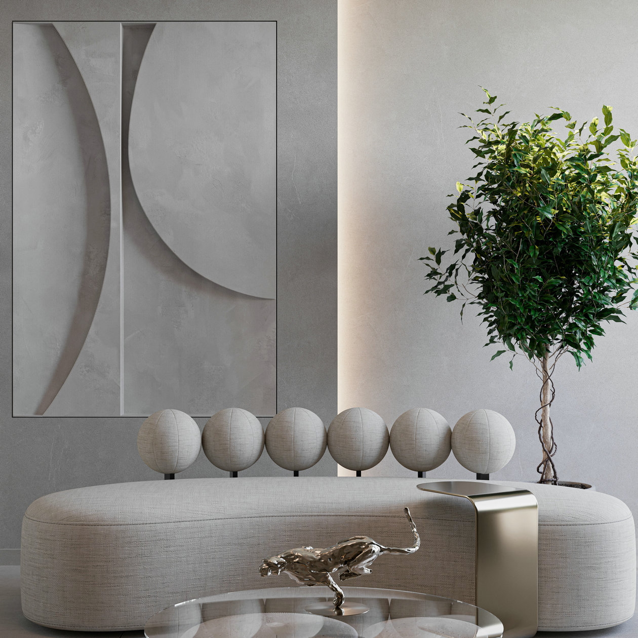 中性色系公寓设计-1