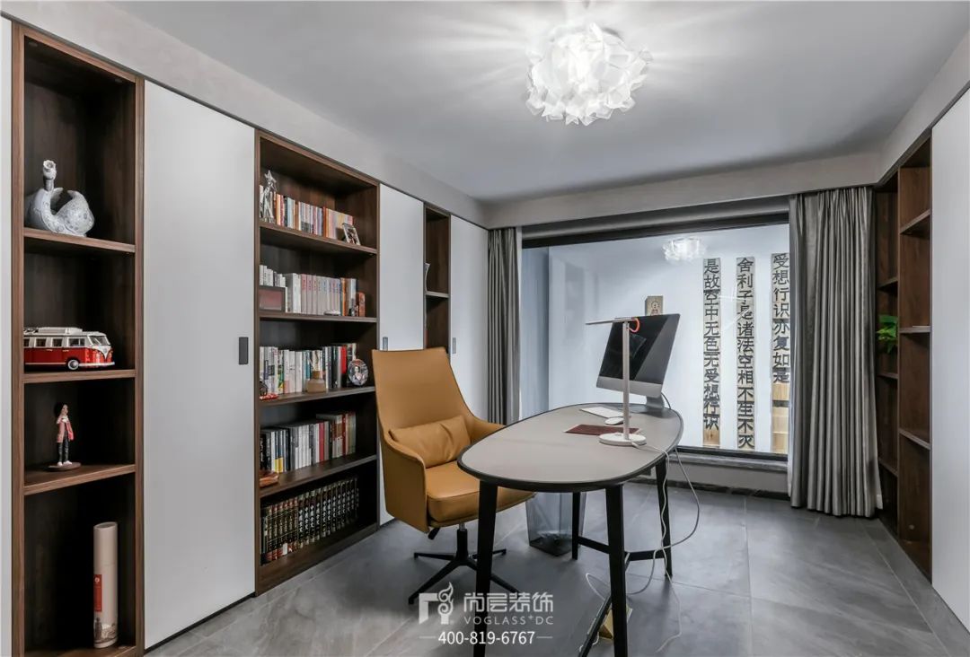 90后夫妻320㎡的新家，客餐厅直接通往后花园，还有健身区和茶室...-81