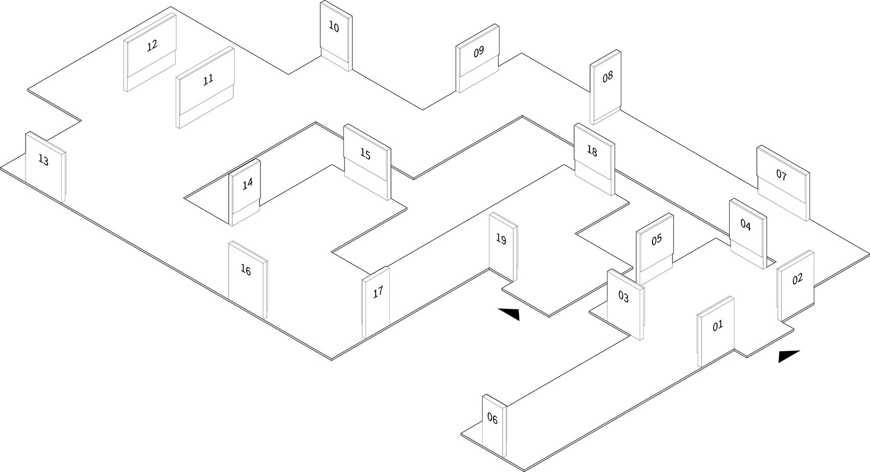 北京“变相—王国建艺术展”展览设计丨燕尾设计室-22