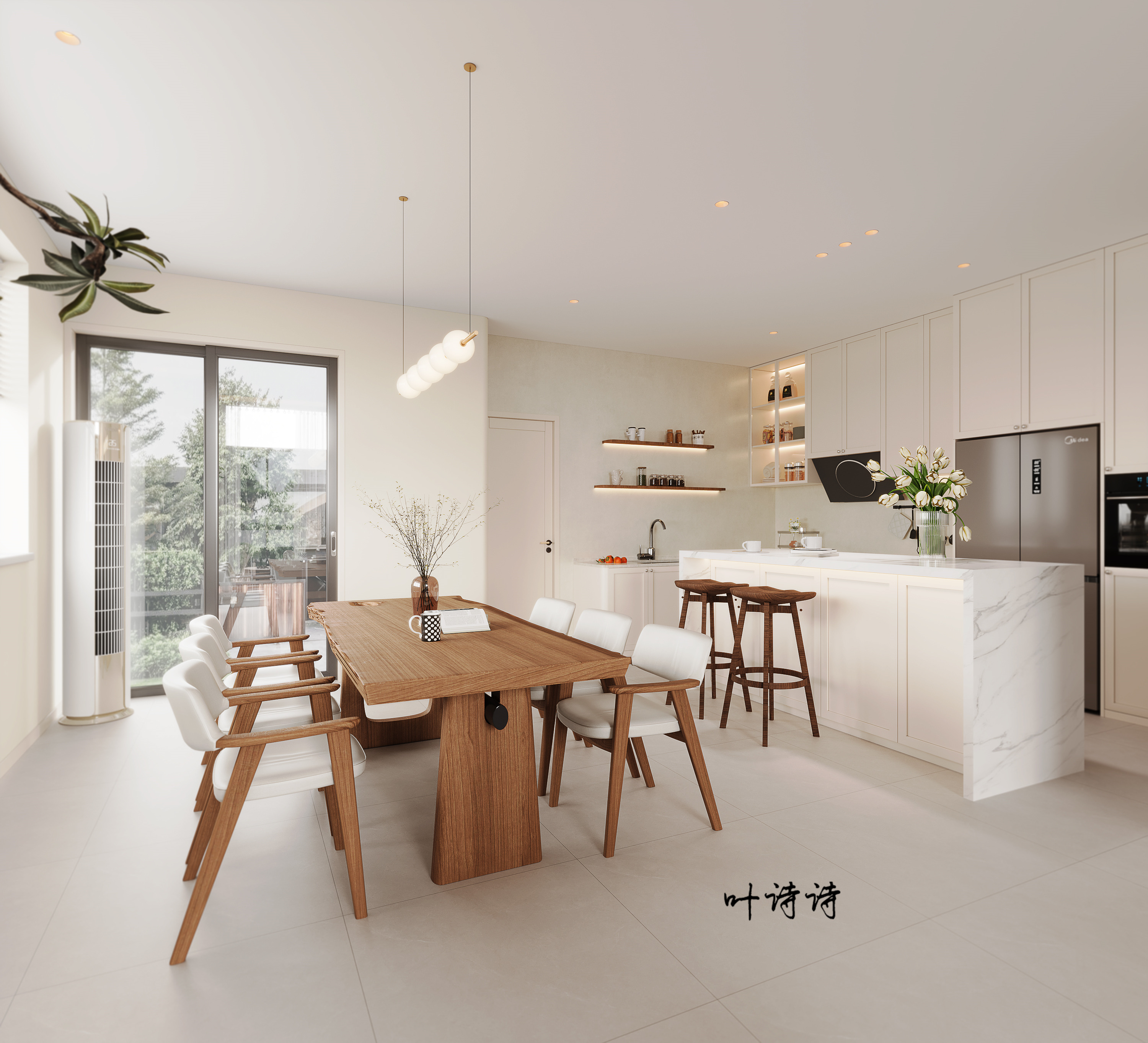 轻松治愈的原木风小家-8