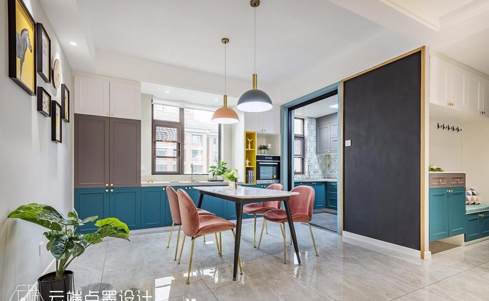 平层丨云端点墨设计丨 - 悦然奇城（实景）-19