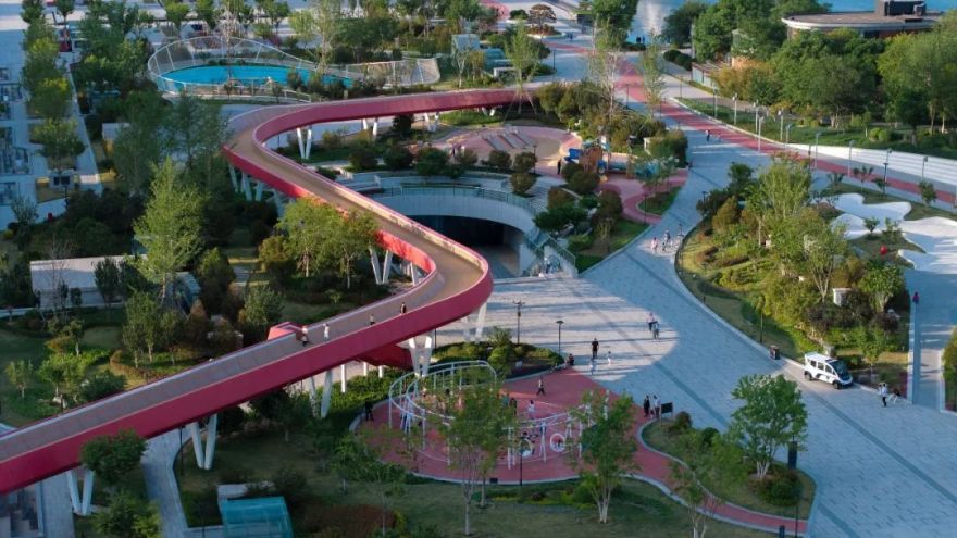 从飘带公园到文化聚落,淄博现象级地标项目诞生记!-33