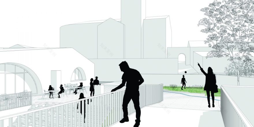 Pôle culturel et commercial(文化商业中心)丨法国丨CoCo architecture等-9