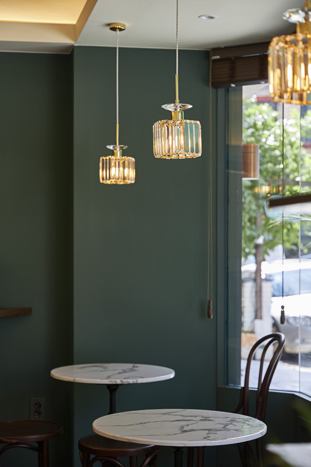 韩式简约咖啡厅设计，突出空间舒适感-14