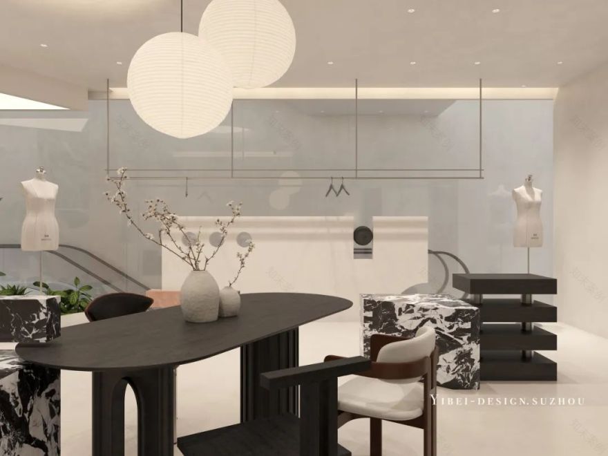 极简中呼吸着松弛丨商业空间设计丨中国苏州丨YIBEI DESIGN-9