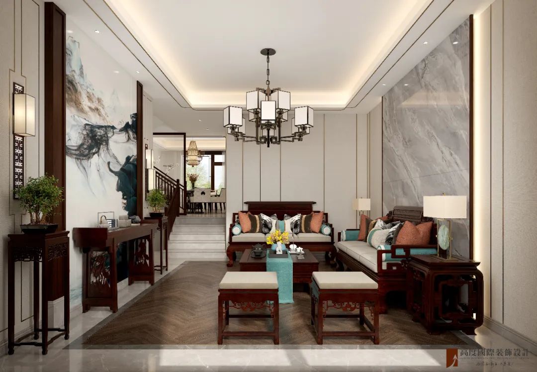 《山风》禅意新中式,演绎自然与空间的纯净诗篇-53