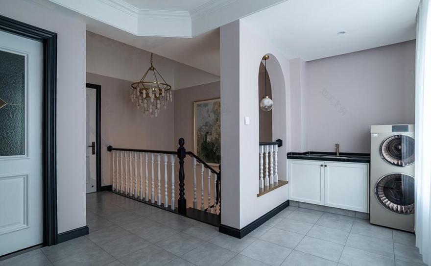 幸福格色平层设计 | 阖家欢享的温馨空间-43