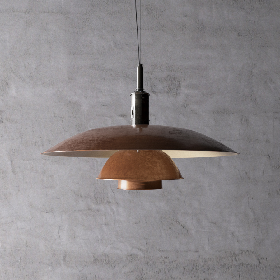 PH 铜吊灯（Poul Henningsen Copper Pendant）-9