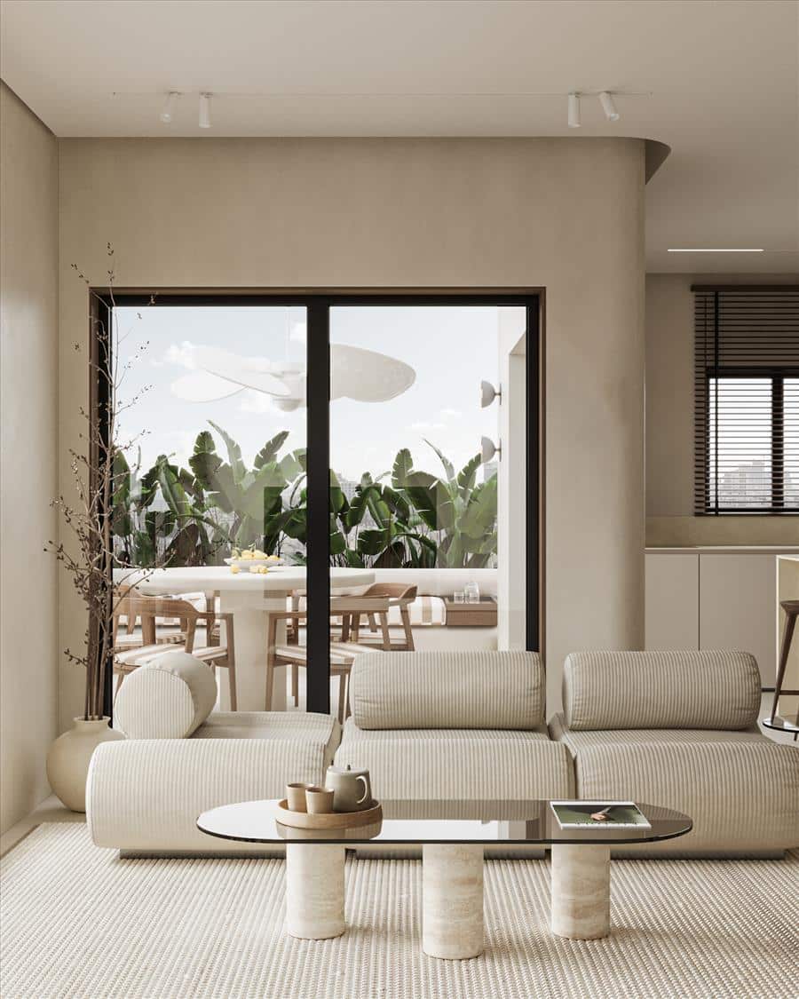 חן סבג | עיצוב פנים פנטהאוז 5 חדרים במרכז - PICKINTERI-3