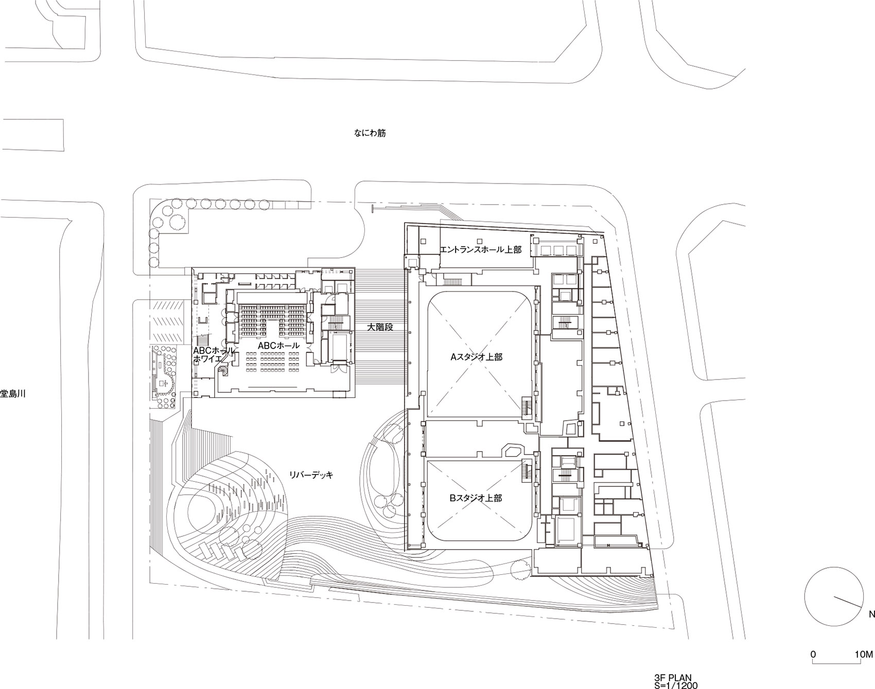 朝日放送新总部大楼丨日本大阪丨隈研吾建筑都市设计事务所-18