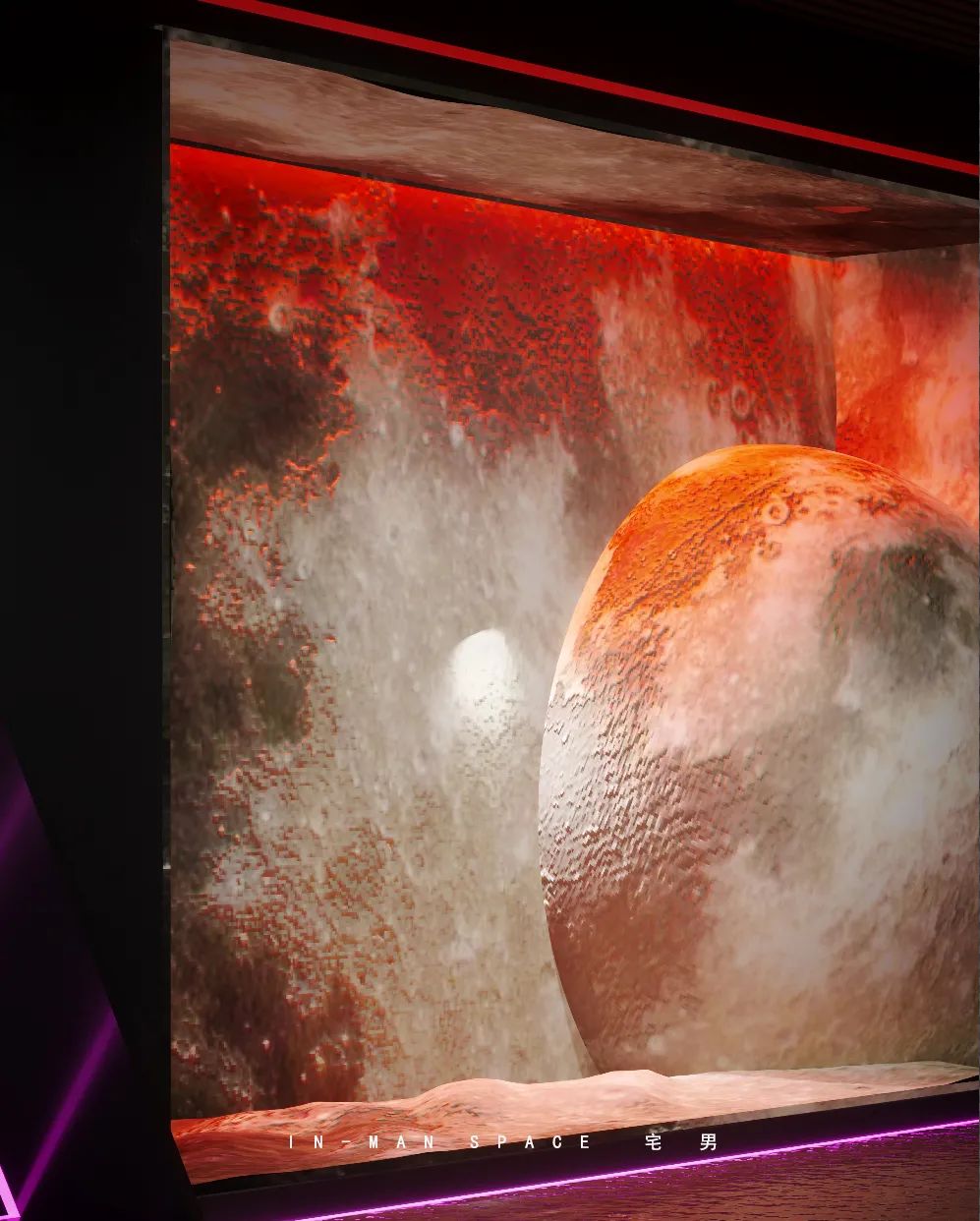 赛博朋克成都狂门酒吧,太空异次元之旅-23