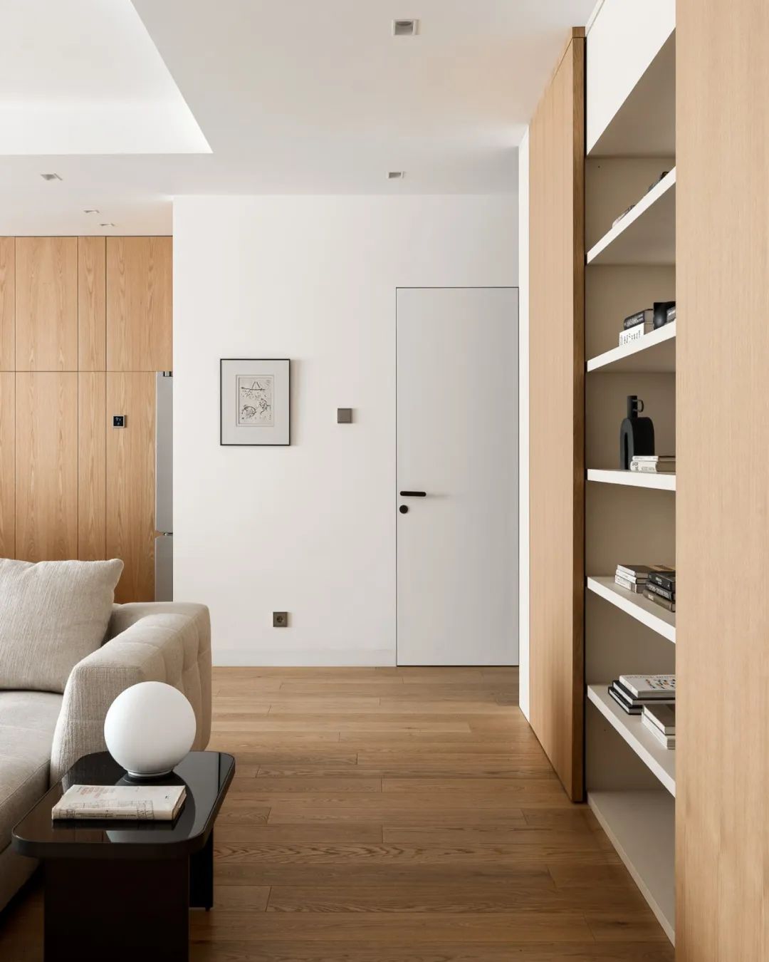 莫斯科自然原木色温馨设计师之家丨俄罗斯莫斯科丨Abarchitects-15